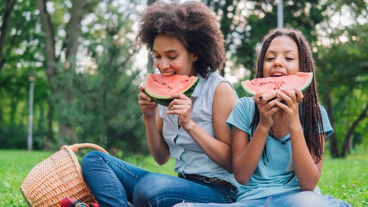 Melonen bei Hitze